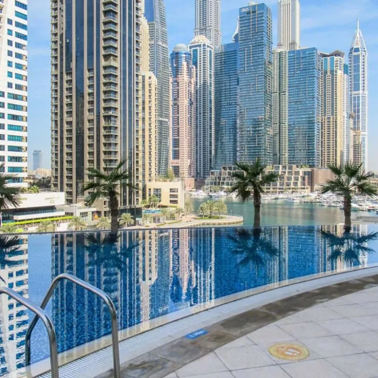 دبی | واحد استودیو | محله‌ی محبوب Dubai Marina | سان‌وی هاوس