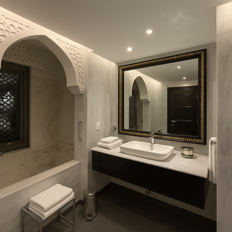 دبی، پالم جمیرا | ویلای لوکس Royal Residences | چشم‌انداز خیره‌کننده | سان‌وی هاوس