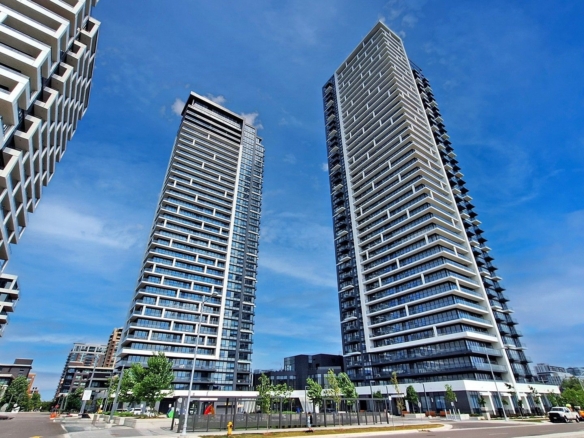 مارکهام، Uptown | یک اتاق مجزا و 2 خواب | Riverview Condos - سان‌وی هاوس